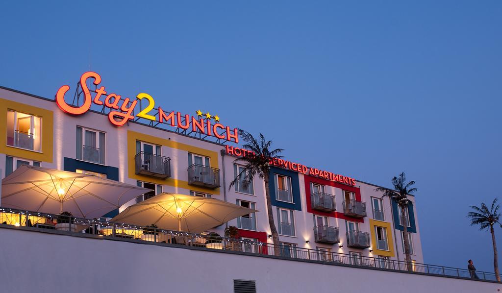 Stay2Munich Hotel & Serviced Apartments Brunnthal Eksteriør bilde